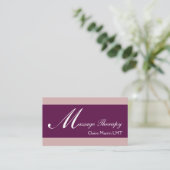 Massage Visitekaartjes (Staand voorkant)