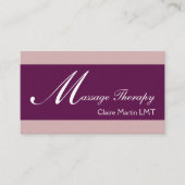 Massage Visitekaartjes (Voorkant)
