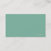 Massage Visitekaartjes (Achterkant)