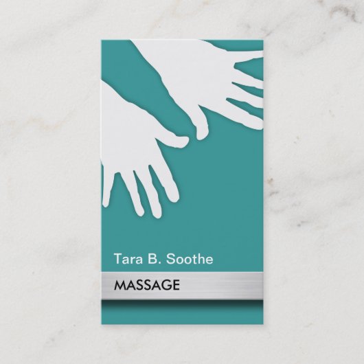 Massage Visitekaartjes (Voorkant)