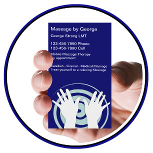 Massage Visitekaartjes