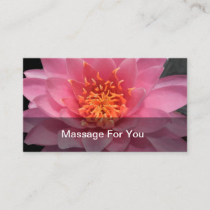 Massage Visitekaartjes Sjabloon