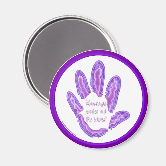 Massage werkt uit de Kinks Magneet (Voorkant / Achterkant)