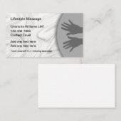 Massagediensten Trendy Visitekaartjes (Voorkant / Achterkant)