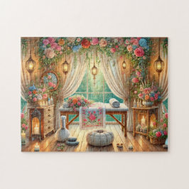 Massageoord Bloom & Balance Spa Garden View Legpuzzel