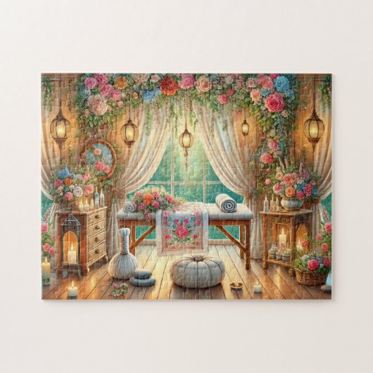 Massageoord Bloom & Balance Spa Garden View Legpuzzel (Horizontaal)