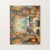 Massageoord Bloom & Balance Spa Garden View Legpuzzel (Verticaal)