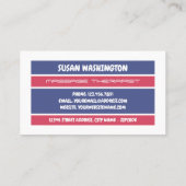 Massagepictogrammen, massagetherapist visitekaartje (Achterkant)