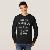 Massager Physios Massage Therapist Orthopedic Pro T-shirt (Voorkant volledig)