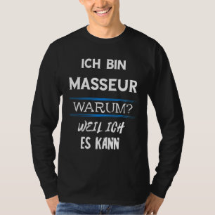 Massager Physios Massage Therapist Orthopedic Pro T-shirt