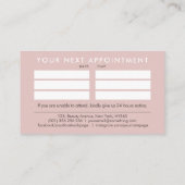 Massageschets opnieuw verzachten visitekaartje (Achterkant)