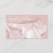 Massageschets opnieuw verzachten visitekaartje (Voorkant)