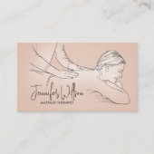 Massageschets opnieuw verzachten visitekaartje (Voorkant)