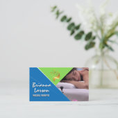 Massagesessie | Rugmassage | Dagspa Visitekaartje (Staand voorkant)