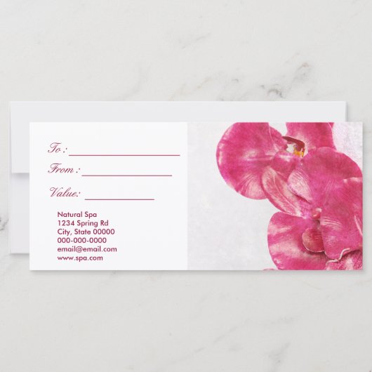 Massagesprestatiecertificaat (Achterkant)