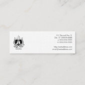 Massagetekst met AMTA Mini Visitekaartje (Achterkant)