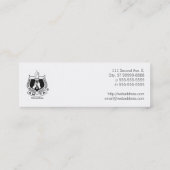 Massagetekst met AMTA Mini Visitekaartje (Achterkant)