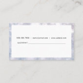 Massagetherapeut | Afspraakkaart Visitekaartje (Achterkant)