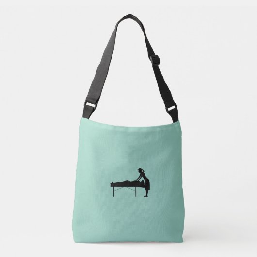 Massagetherapeut Canvas tas (Voorkant)