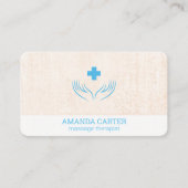 Massagetherapeut | Fysiotherapeut Visitekaartje (Voorkant)