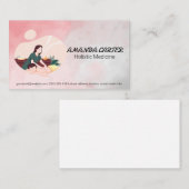 massagetherapeut | Holistische acupunctuur Visitekaartje (Voorkant / Achterkant)