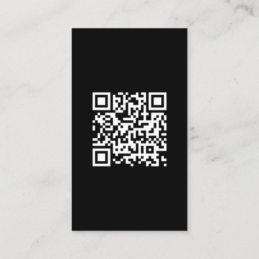 Massagetherapeut Instagram Fotogrid QR-code Visitekaartje (Achterkant)