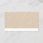 Massagetherapeut | Leer | Holistische Geneeskunde Visitekaartje (Achterkant)