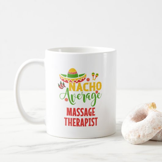 Massagetherapeut LMT Masseuse Muscle Whisperer Koffiemok (Met donut)