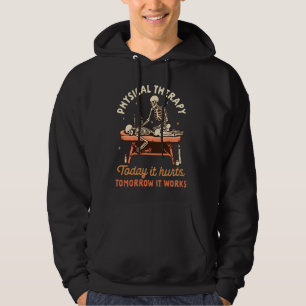 Massagetherapeut Masseuse Fysiotherapie Vandaag Hoodie