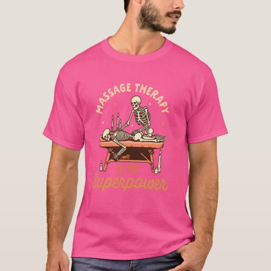 Massagetherapeut Masseuse Massagetherapie is mijn T-shirt (Voorkant)