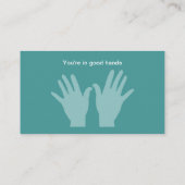 Massagetherapeut Professionele Afspraakkaarten Afsprakenkaartje (Achterkant)