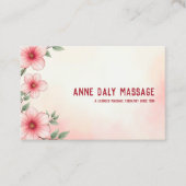 Massagetherapeut QR Visitekaartje (Voorkant)