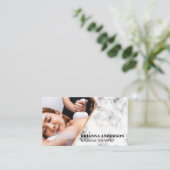 Massagetherapeut Sessie | GezondheidsSpa Visitekaartje (Staand voorkant)
