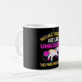 Massagetherapeut Unicorn , Magical Unicorn Physio Koffiemok (Voorkant links)
