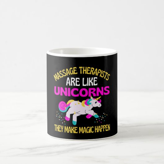 Massagetherapeut Unicorn , Magical Unicorn Physio Koffiemok (Center)