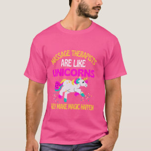 Massagetherapeut Unicorn , Magical Unicorn Physio T-shirt