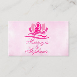 Massagetherapeut Visitekaartje
