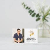 Massagetherapeut | Voetmassagetherapie  Visitekaartje (Staand voorkant)