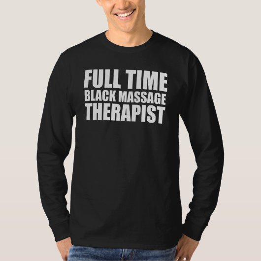 Massagetherapeut Wellness Therapie 38 T-shirt (Voorkant)