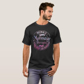 Massagetherapeut werk masseuse t-shirt (Voorkant volledig)