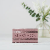 Massagetherapeut Zweedse prenatale lichaamsgenezin Visitekaartje (Staand voorkant)