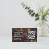 Massagetherapeuten Massagetherapie Reiki Visitekaartje (Staand voorkant)