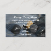 Massagetherapie #2 visitekaartje (Voorkant)