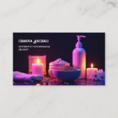 Massagetherapie aangepaste QR Visitekaartje (Voorkant)