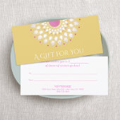 Massagetherapie Cadeaubon Lotus Bloem