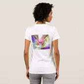 Massagetherapie door Kristina T-shirt (Achterkant volledig)