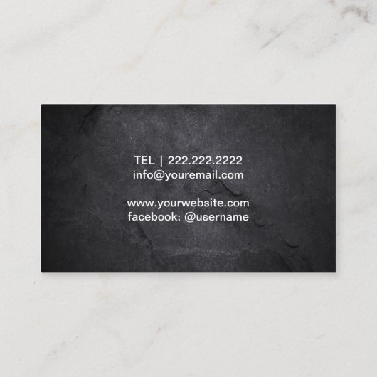 Massagetherapie Elegant Lotus Healing Salon Visitekaartje (Achterkant)