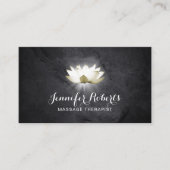 Massagetherapie Elegant Lotus Healing Salon Visitekaartje (Voorkant)