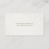 Massagetherapie Elegante Lotus Salon Spa Loyalitei Klantenkaartje (Achterkant)