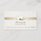 Massagetherapie Elegante Lotus Salon Spa Loyalitei Klantenkaartje (Voorkant)